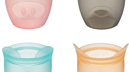 Zip Top Reusable Snack Containers