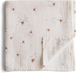 Mushie Muslin Baby Swaddle Blanket