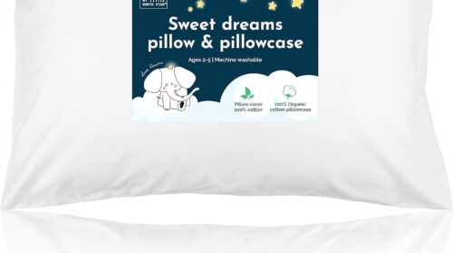 Toddler Pillow with Pillowcase